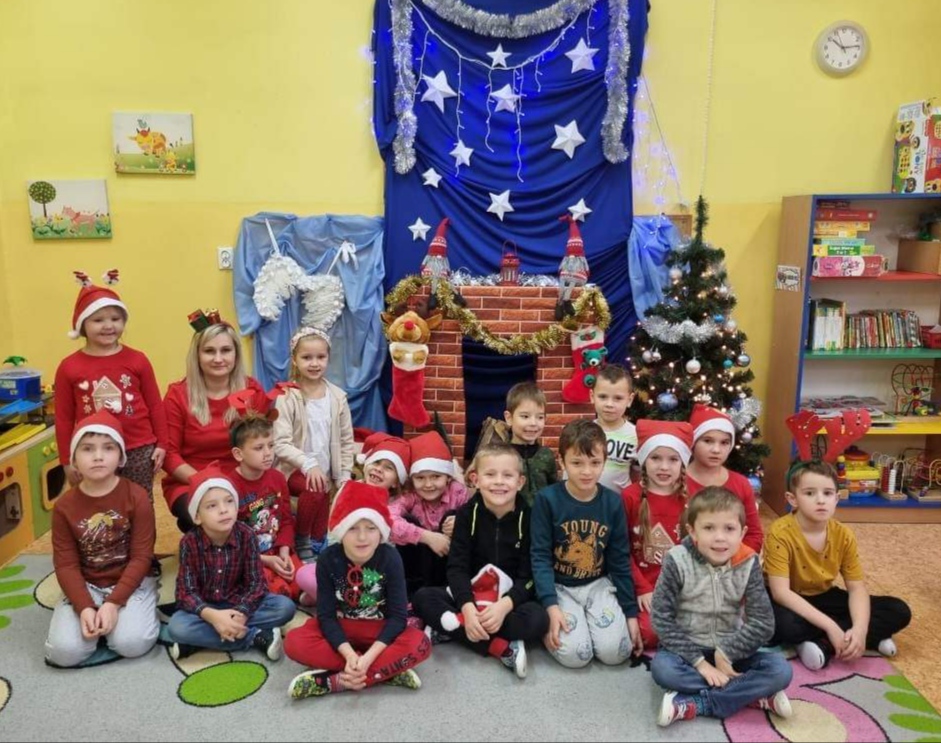 Wizyta św. Mikołaja w przedszkolu